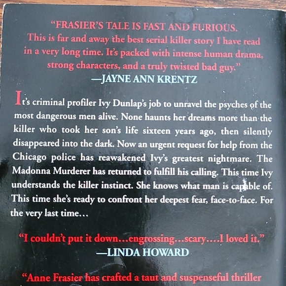 Hush by Anne Frasier - Intense Suspense Novel - Serial Killer Story - Picture 3 of 5
